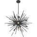 Bessel 15 Light 30 inch Sand Coal Pendant Ceiling Light
